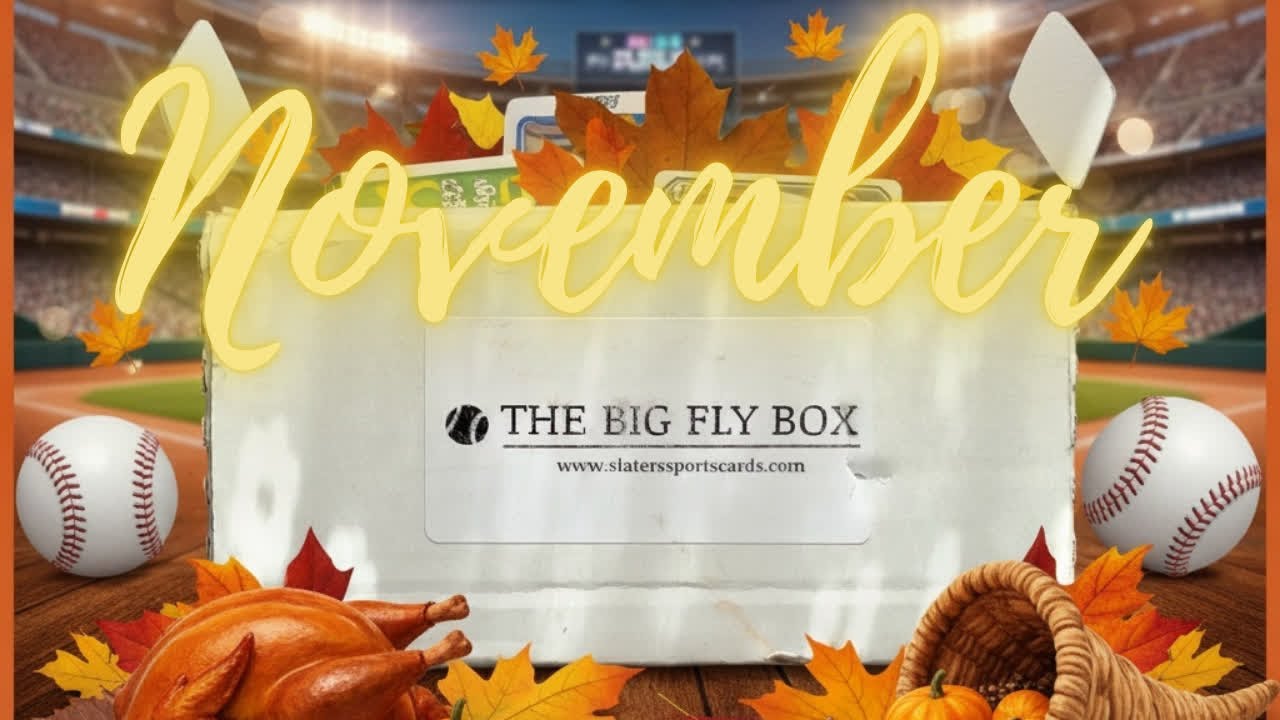 Slater’s Sports Cards November Big Fly Box – Loaded with Hits! Auto + Color + Rookies!