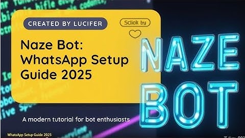 NAZE BOT WhatsApp Setup Guide | Termux Bot Installation Tutorial (Full Step-by-Step)