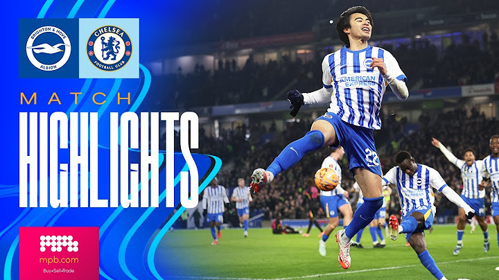 HIGHLIGHTS | Brighton v Chelsea | FA Cup