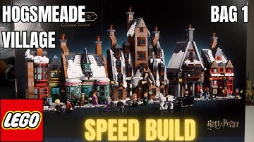 LEGO Harry Potter HOGSMEADE VILLAGE, BAG 1, 76457, (2025) Speed Build