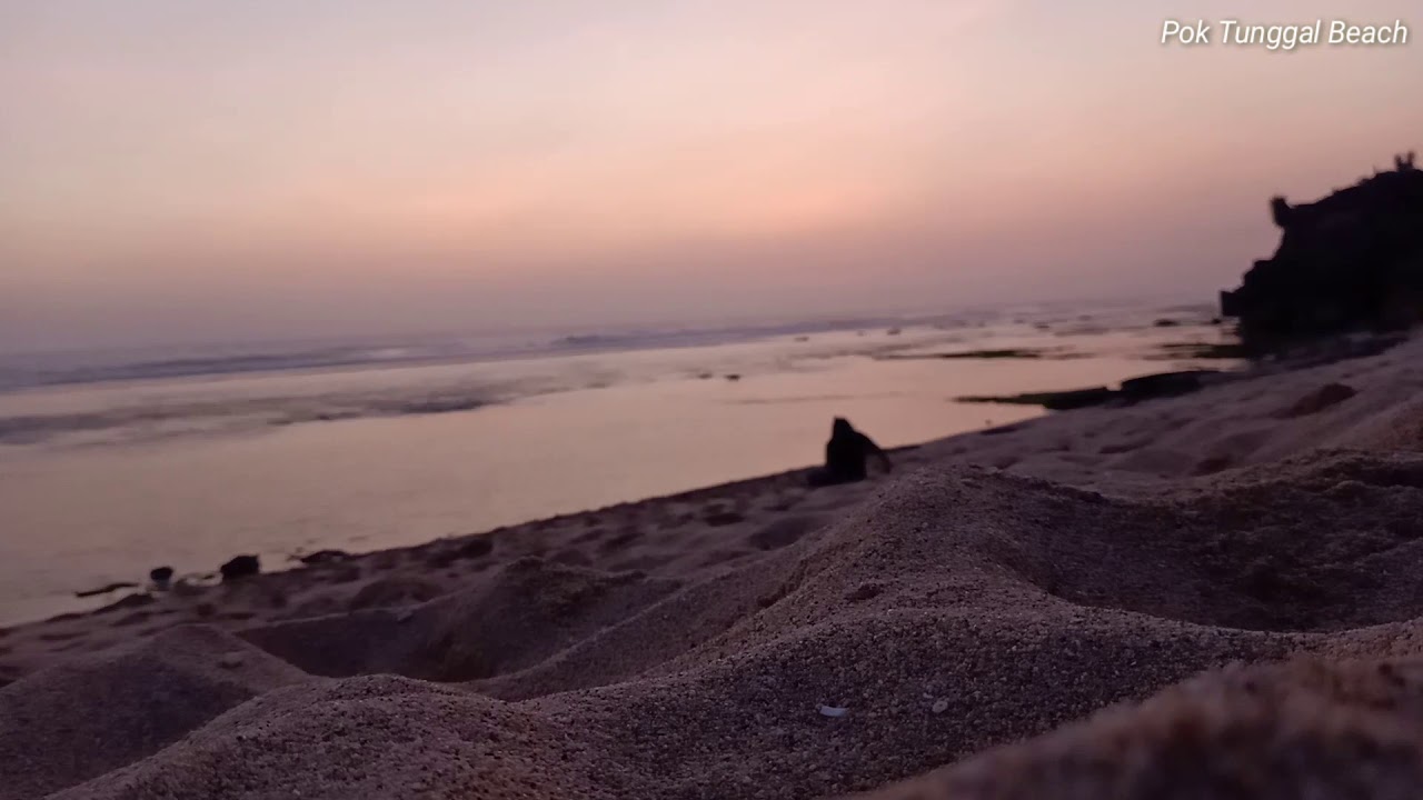  Pantai  indah  terpencil di  Yogyakarta  Time Lapse Pok 