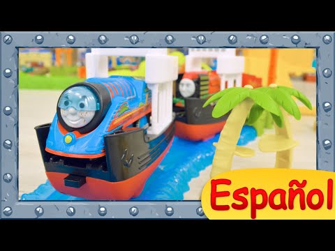 🚂 El tren Thomas en un circuito🚦 Niños Juguetes 