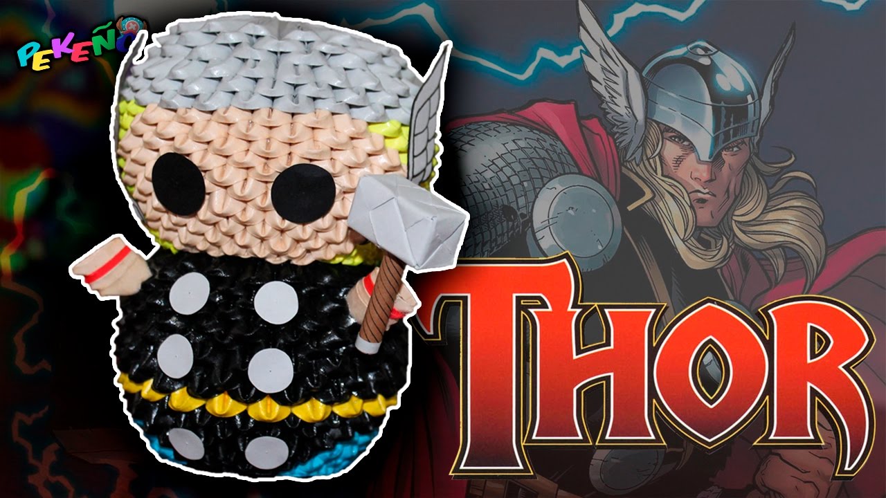 Thor 3d Origami Pekeno Youtube 3d Origami Origami Origami Marvel Thor 3d Origami Pekeno Youtube 3d Origami Origami Origami Marvel