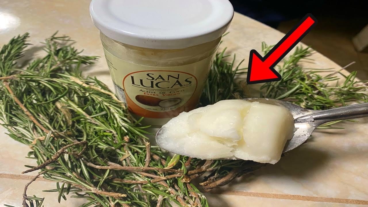 Mezcla aceite de coco con romero de esta forma y te sorprender�n los resultados