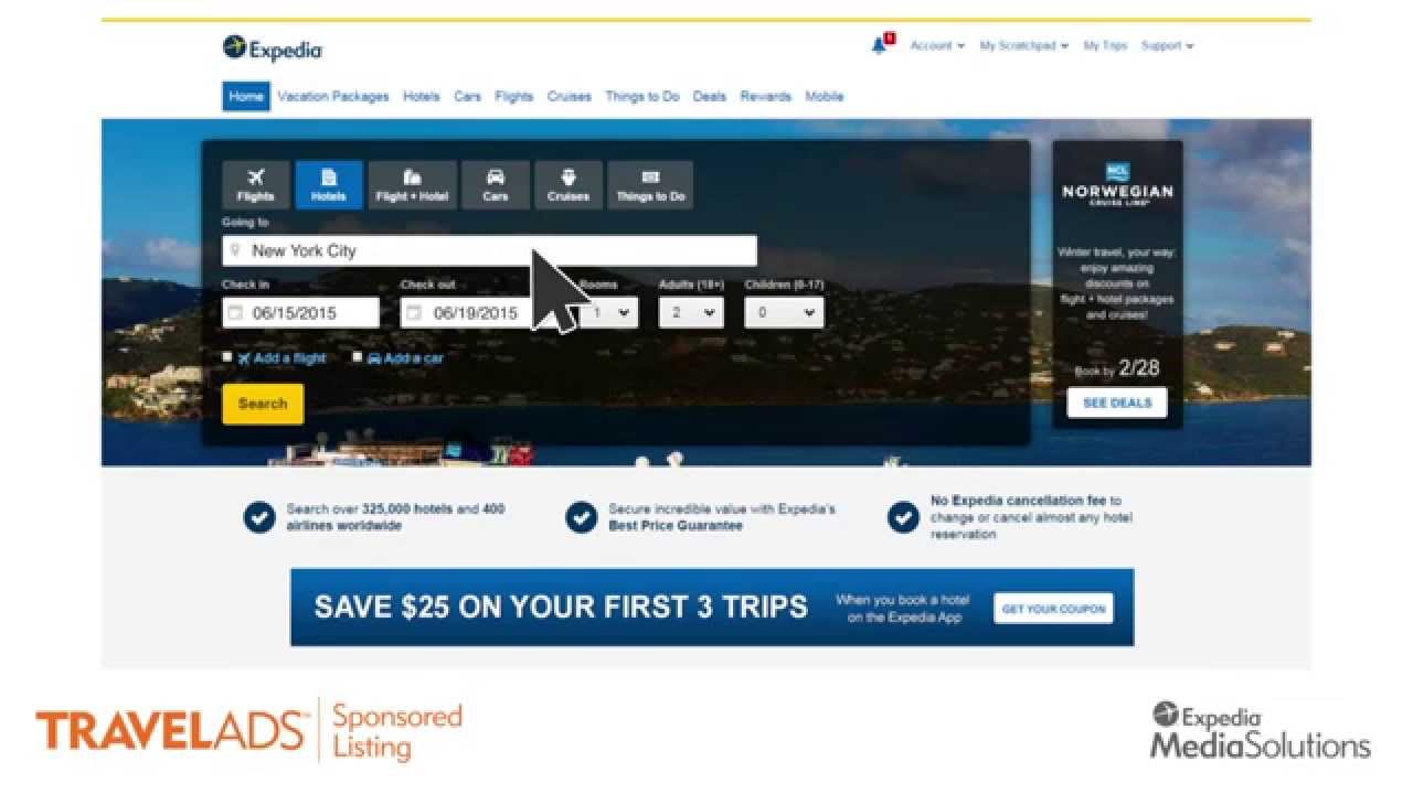 travel expedia youtube