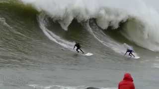 Surfing Mavericks on a Stand-Up Paddleboard SUP