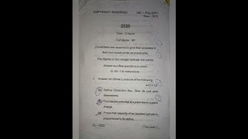 PHYSICS G.E/Gen Question Paper sem 2 session 2019-22 BBMKU Dhanbad #shorts @princekrsingh