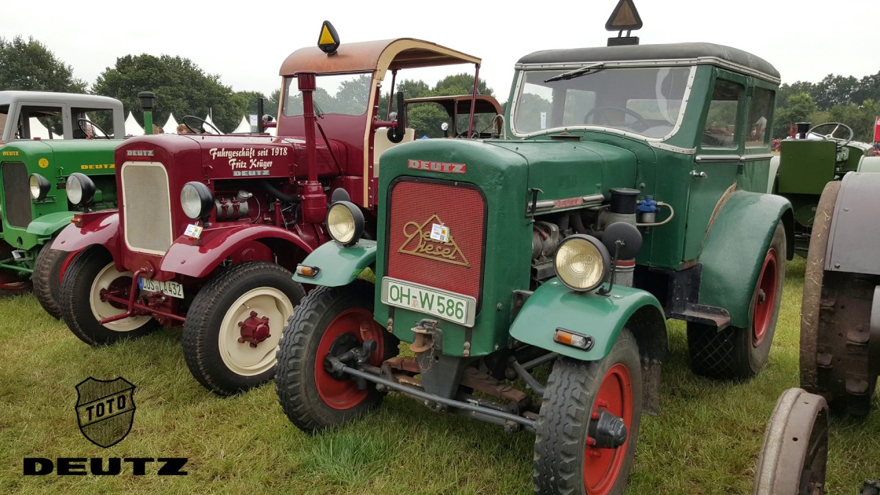 Deutz Toto Advent Calendar - 24 - F3M317 Road - Nordhorn 2015