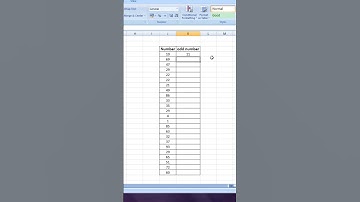 Convert even number to odd number in excel #execlforjob #exceltipsandtricks #LearnersHub #AdvanceExc