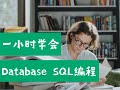 一小时学会 Database SQL 编程 （第670期）