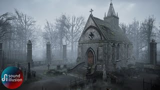 Haunted Graveyard Spooky Ambience [Scary Halloween sounds]