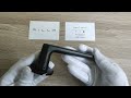 Vidéo: Poignée de porte couleur noire ARIA