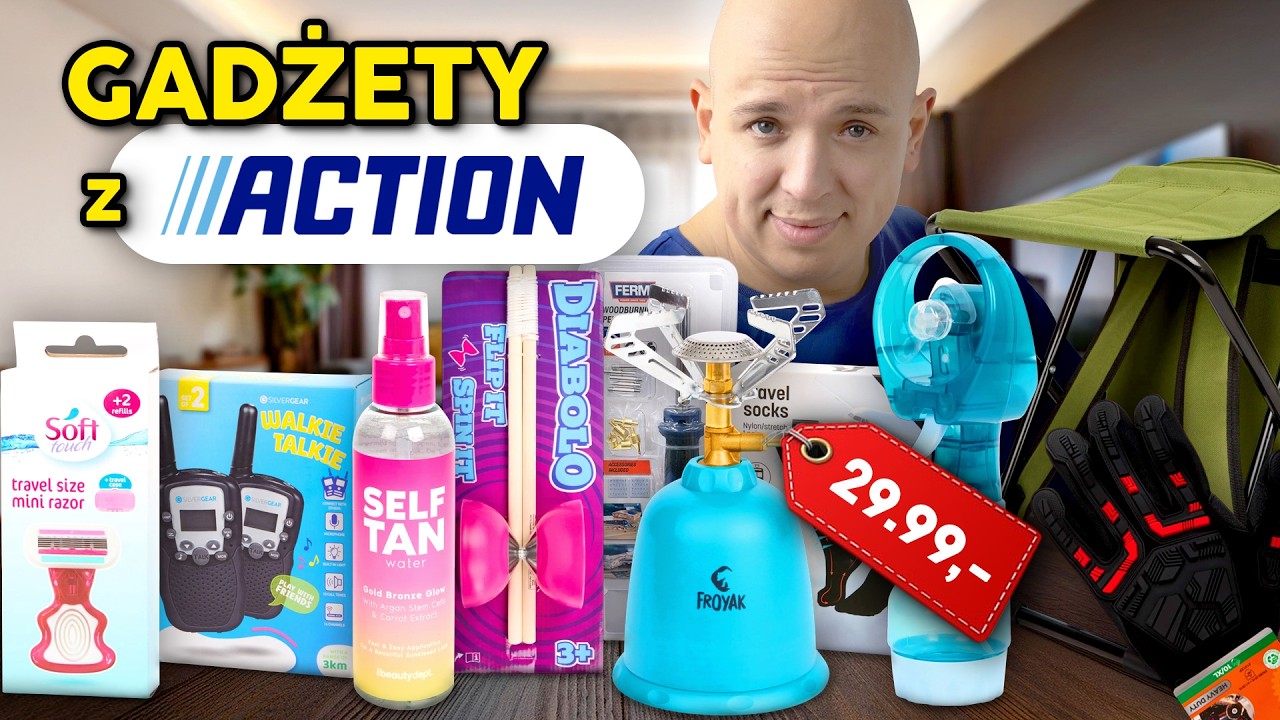 Testujemy VIRALOWE gadżety z ACTION! #15