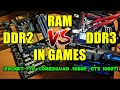 Ddr2 vs ddr3 in games core2quad socket 775 1080ti 1080p