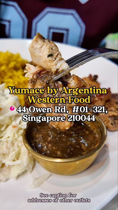 Probably the cheapest Western food stall in Singapore! Starting from only $4.90/plate!