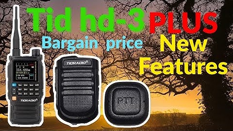 Tid TD-H3 Plus, impressive new features.