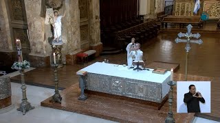 Catedral metropolitana de Buenos Aires. Santa Misa del domingo 28 de abril 5º Domingo de Pascua.