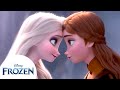 Anna e Elsa salvando o dia, juntas | Frozen