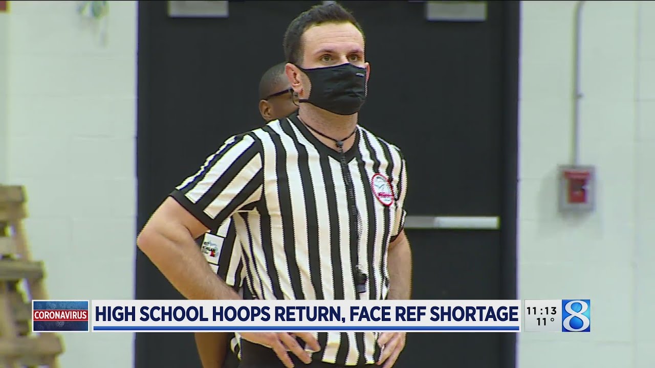 High school hoops return, face ref shortage