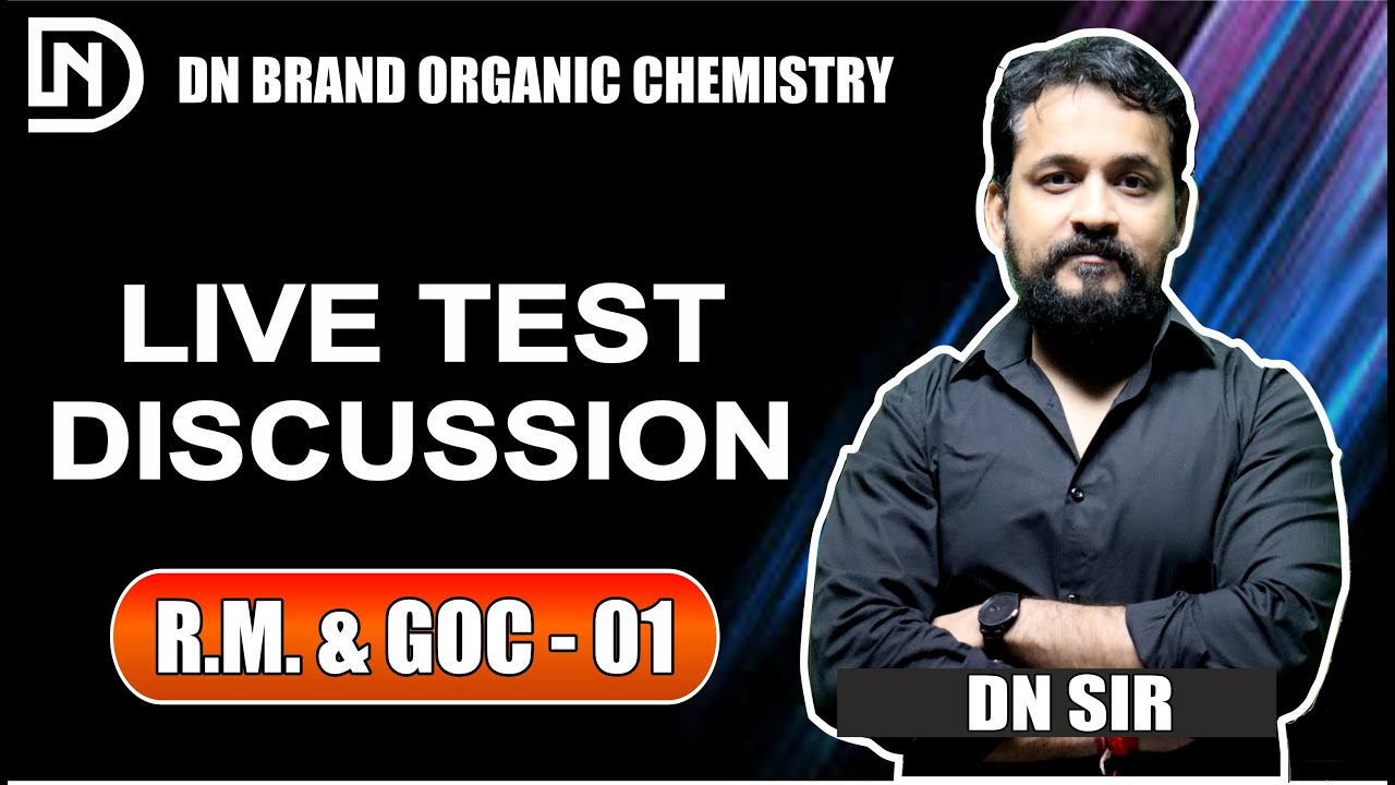 #live PAPER DISCUSSION #DN Brand Organic Chemistry #neet2023 - YouTube