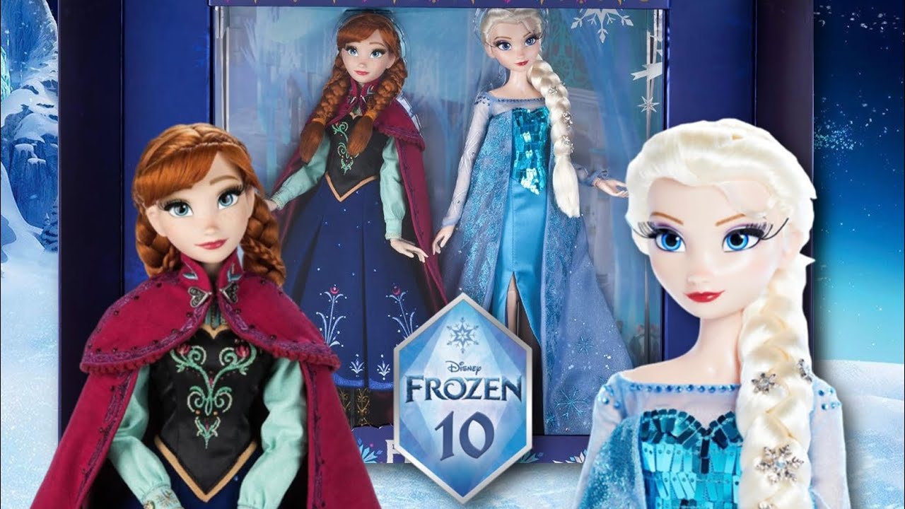 Anna and Elsa 🌷❄️ Frozen 10th Anniversary Limited Edition Doll
