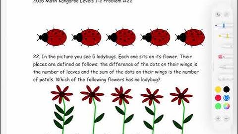 2016 Math Kangaroo Levels 1-2 Problem #22