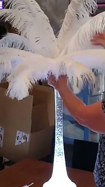 Ostrich Feather Centerpieces - How To DIY 