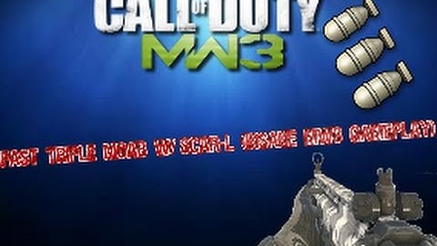Fast Triple Moab w/ Scar-L In 6v6 (Insane MW3 Gameplay)