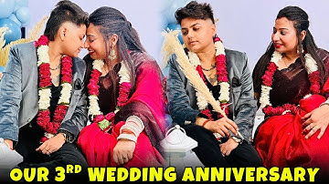 Our 3rd Wedding Anniversary Celebration 😍❤️ | Video-3
