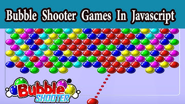 Bubble Shooter Games with source code in Javascript | Javascript project with source code