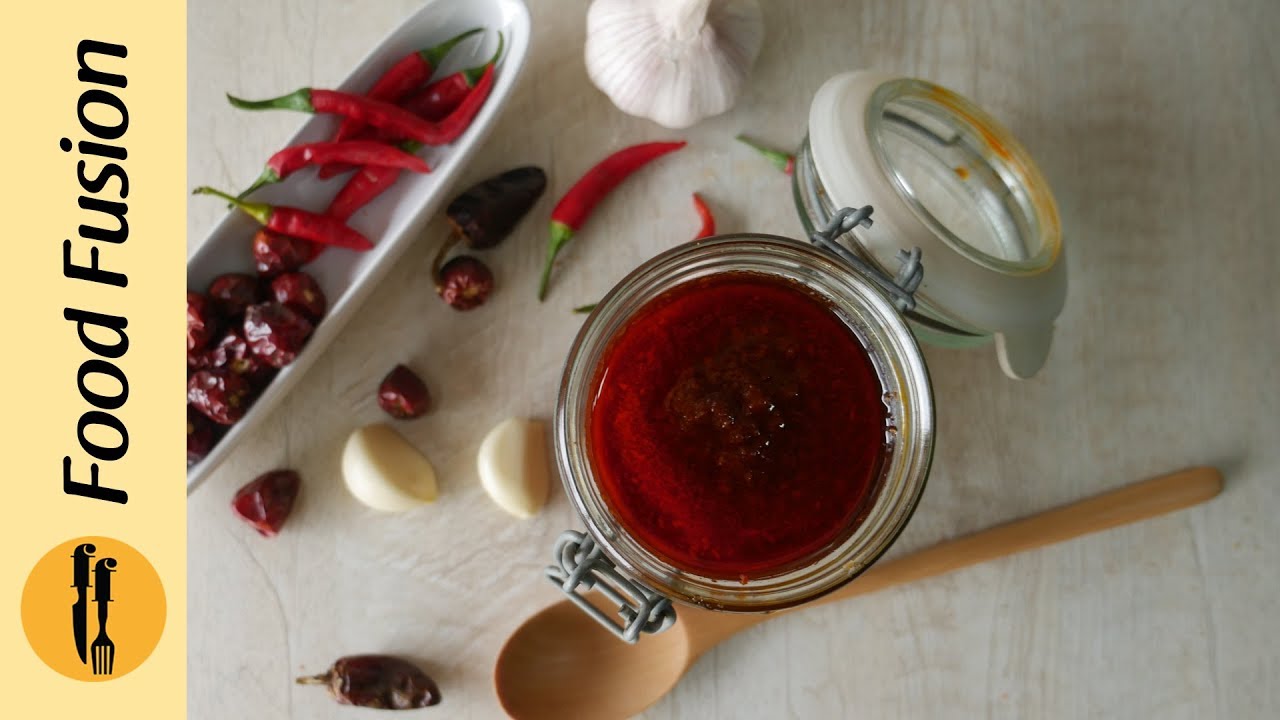 Chinese  Red Chili Paste Recipe By Food Fusion