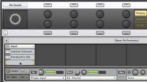 Creating a basic channelstrip in NI Kore 2