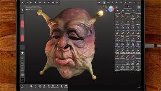 Paint & Texture your Nomad Sculpt model, part 4 - fine detail, lighting & post processing