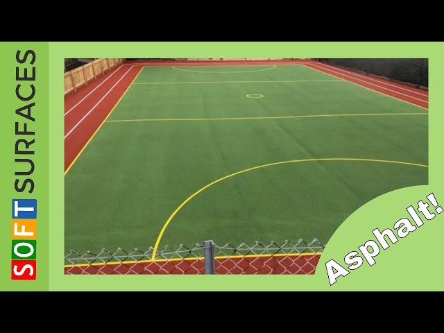 Coloured Asphalt Sports Surface Renovation