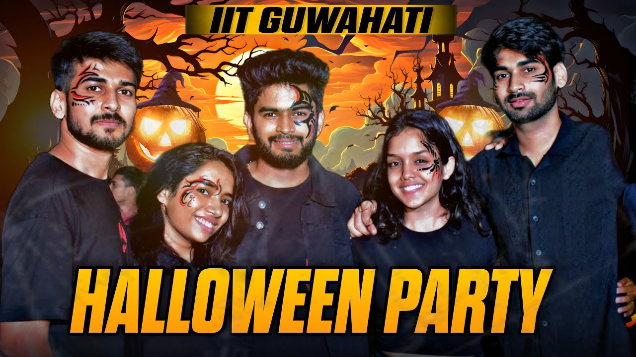Spooktacular Halloween Bash at IIT Guwahati: Vlog 2023 #iit #iitmotivation