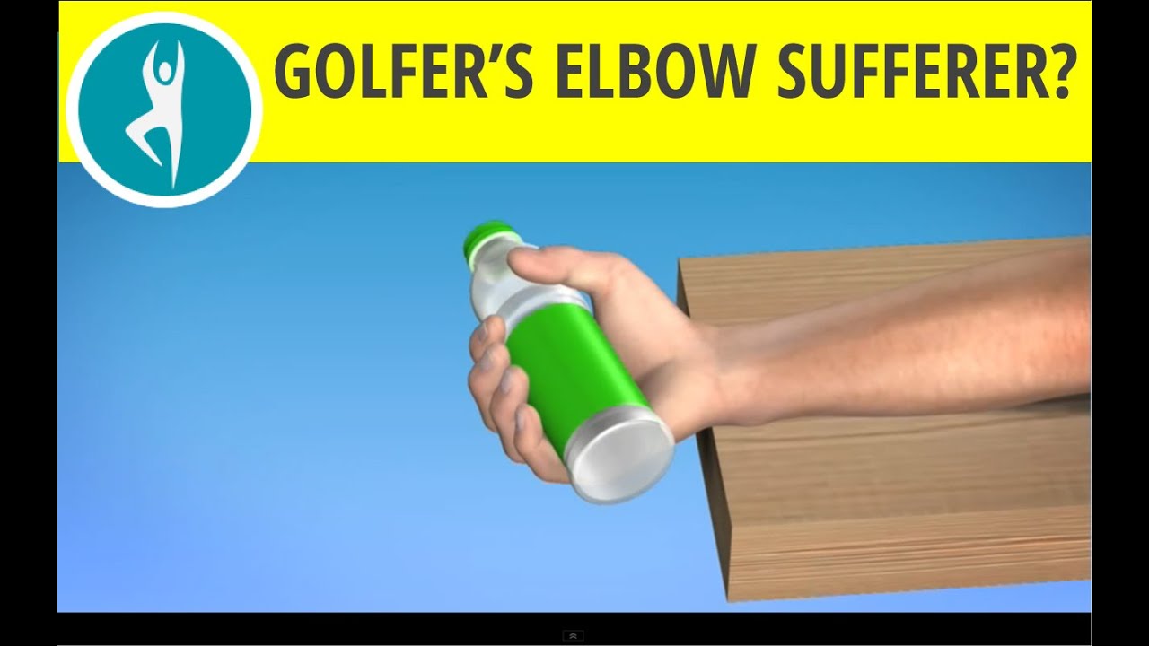 Golfers Elbow Exercise Rehabilitation Exercise to Relieve Pain in