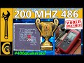 AMD X5-133 OC to 200 MHz & Peltier Cooling / DOS & Windows 98 Benchmarks 3DFX / Worlds Fastest 486