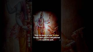 Faith in Krishna Never Fails 💜 || #trending #viral #sanatan #bhakti #hindu #shorts #krishna #peace