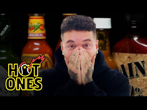 J Balvin Meets the Devil While Eating Spicy Wings | Hot Ones