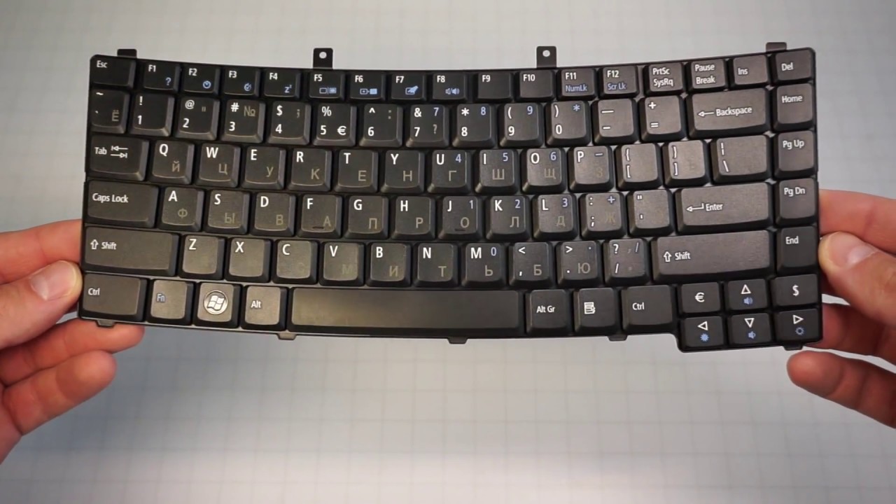 Разъем клавиатуры acer