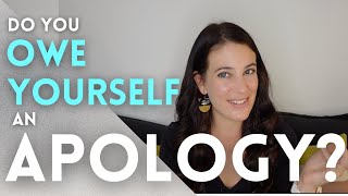 How To Apologize To Yourself