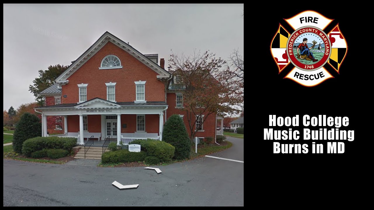 Hood College Fire Audio: Music Hall Fire Goes 2-Alarms 9/9/2021 [Maryland]