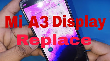 MI A3 DISPLAY REPLACEMENT||HOW TO REPLACE ||MI A3 SKEERN#jayraj Official.