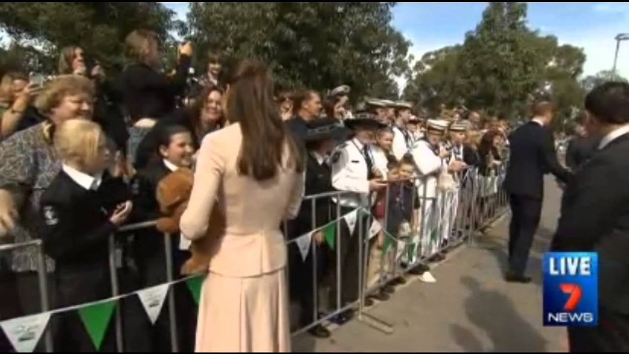 William & Kate Royal Tour: Adelaide Walkabout - Part 1