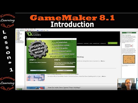 Kamicarz Online Learning Game Maker 8.1 Lesson 1 - Introduction