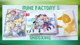 Rune Factory 5 Earthmate Edition Unboxing screenshot 1