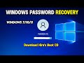 How To Unlock Reset Windows Administrator Password Windows 7,10,11 | Download Hiren's Boot CD