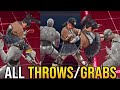 Tekken 8 - Kunimitsu All Throws/Grabs