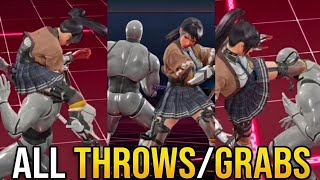Tekken 8 - Kunimitsu All Throws/Grabs