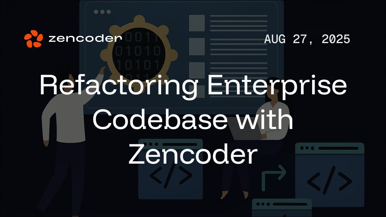Refactoring Enterprise Codebase with Zencoder - YouTube